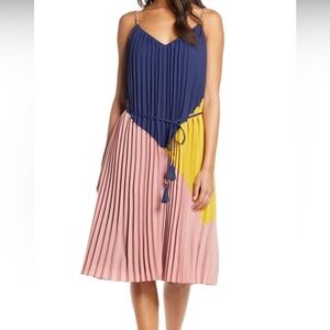 Adeline Rae Colorblock Pleated Midi Dress

Size XS
Never Worn